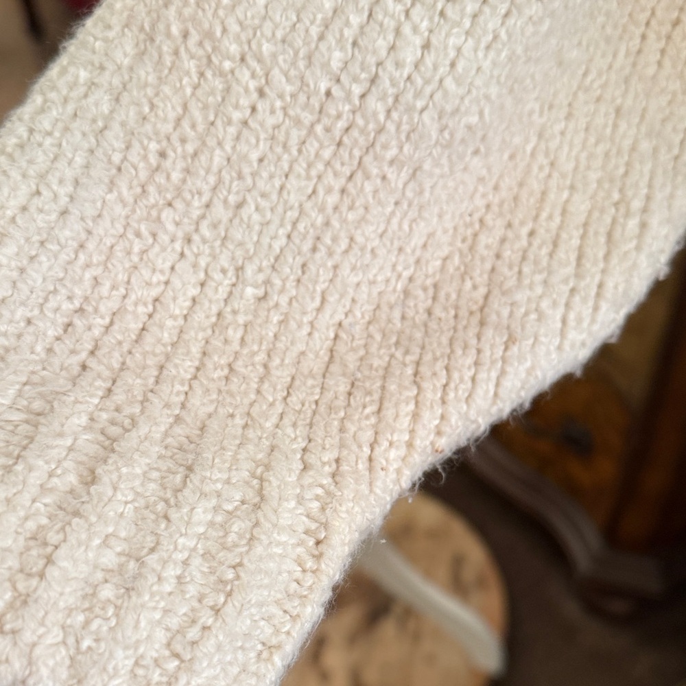 Pilcro Soft Cream Turtleneck Sweater - Picture 10 of 15